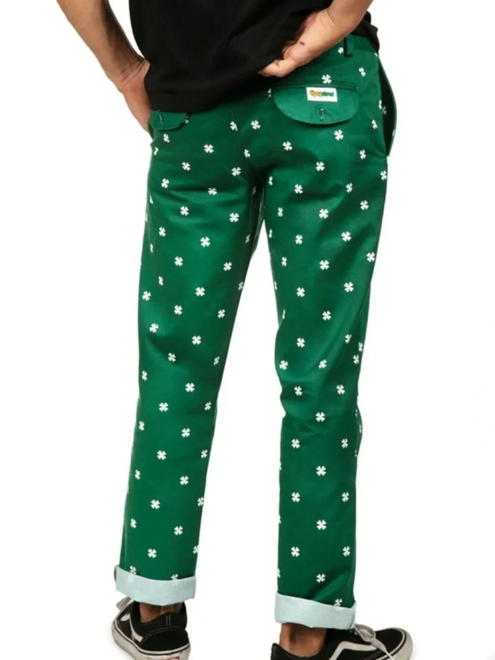 Tipsy Elves St Paddy’s day, clover pants, NWT medium - Picture 2 of 8
